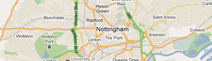 Map of Notts